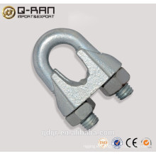 Din741 eléctrico Metal Wire Rope Clip abrazadera-Qingdao aparejos